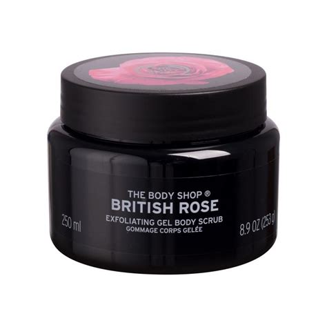 The Body Shop British Rose Exfoliating Gel Body Scrub Προϊόντα