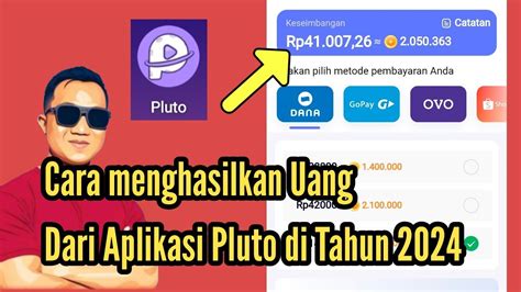 Cara Menghasilkan Uang Dari Aplikasi Pluto Terbaru Di Tahun Youtube