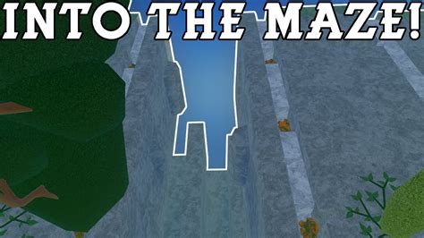 My First Time In The Maze [the Maze Runner Roblox] Youtube