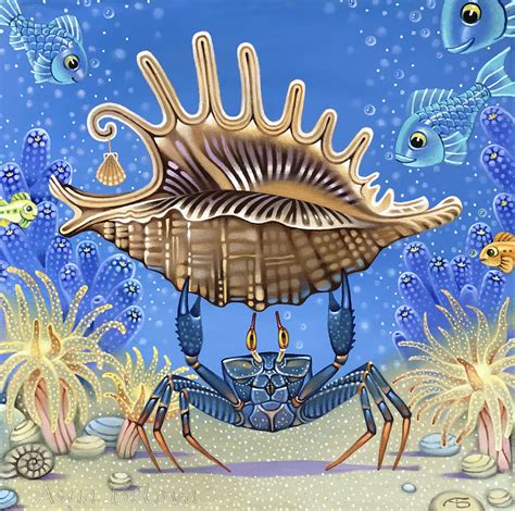 Иллюстрация На дне в стиле живопись | Illustrators.ru