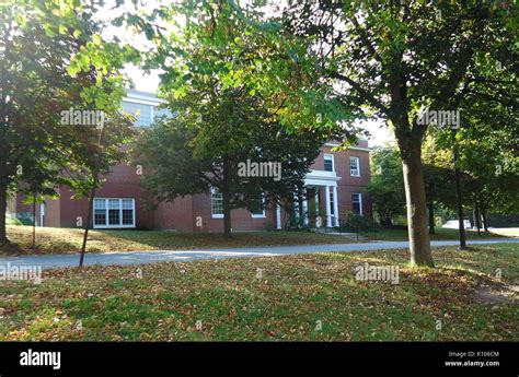 Andover Massachusetts Phillips Academy Abbot campus building and street Stock Photo - Alamy