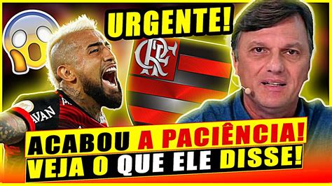 Urgente Jornalista Mauro Cezar Falou Da PolÊmica Com Vidal Últimas NotÍcias Do Flamengo