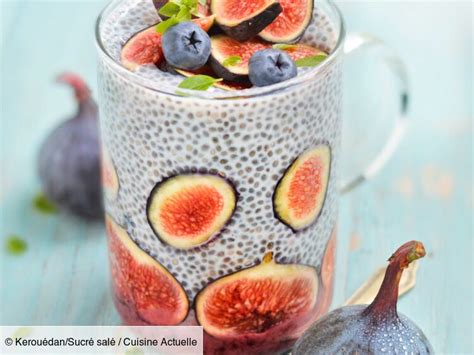 Verrine De Graines De Chia Aux Figues Facile D Couvrez Les Recettes