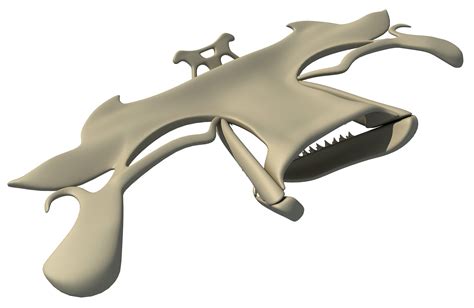 Hammerhead Shark Skull – 3D Horse