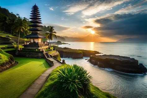 Bali Es El Lugar Mas Hermoso Del Mundo Foto Premium