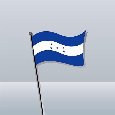 Premium Vector Illustration Of Honduras Flag Template