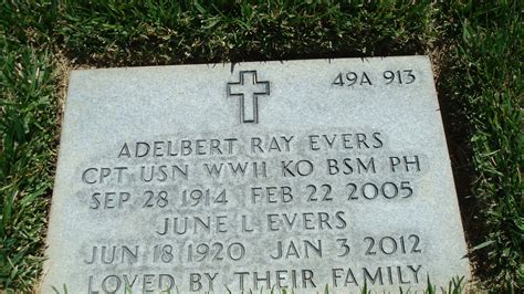 Capt Adelbert Ray Evers 1914 2005 Find A Grave Memorial