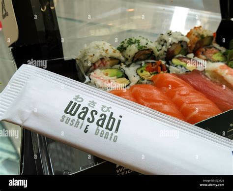 Wasabi Sushi & Bento Restaurant, NYC, USA Stock Photo - Alamy