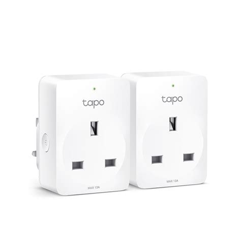 TP-Link Tapo P100 Mini Smart Wi-Fi Sockets (2-Pack) - TAPO P100(2-PACK) | CCL Computers