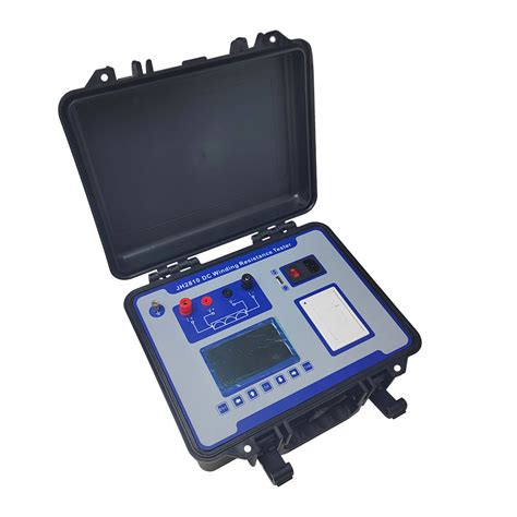 Jh High Accuracy Dc Winding Resistance Tester For Transformer