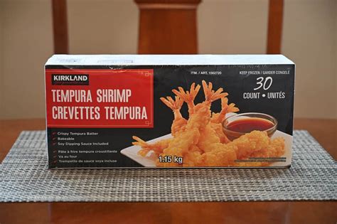 Costco Kirkland Signature Tempura Shrimp Review Costcuisine