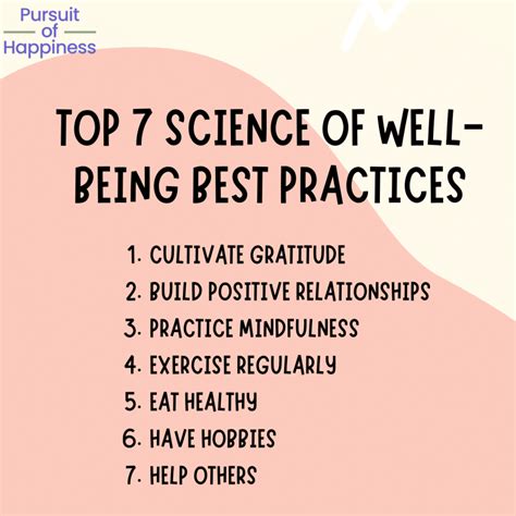 Science Of Well Being Healthy Habits Steps To Apply Them Pursuit