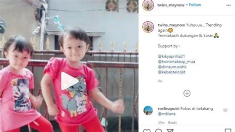 Viral Video Bocah Kembar Maira Naura Jago Joget Tiktok Banjir Pujian