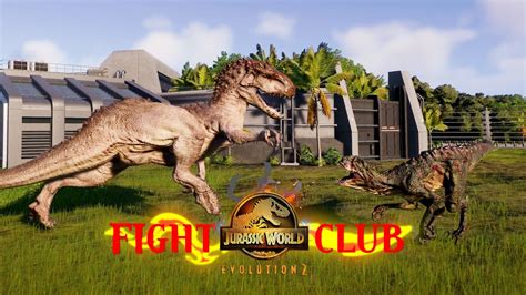 Indoraptor Vs Indominus Vs Scorpius Vs Qianzhousaurus Fight Club