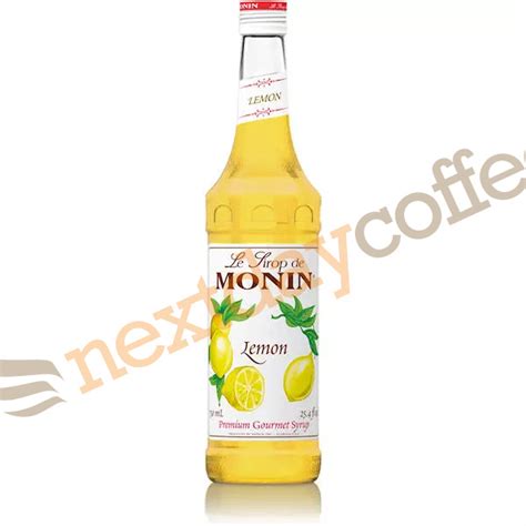 Monin Lemon Syrup For Making Homemade Lemonade