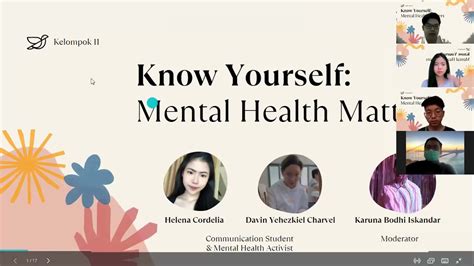 Webinar Mental Health Matters Universitas Multimedia Nusantara Youtube