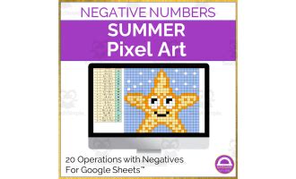 Halloween Operations With Fractions Pixel Art Activity By Teach Simple