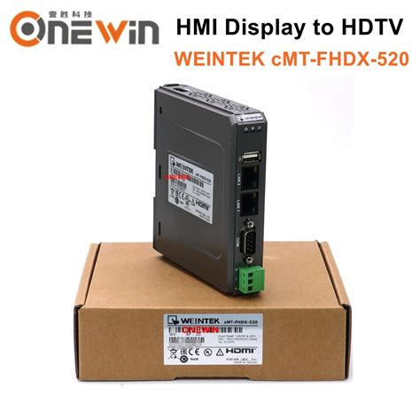 Weintek Pantalla Hmi De Cmt Fhdx A Hdtv Puertos Ethernet Duales