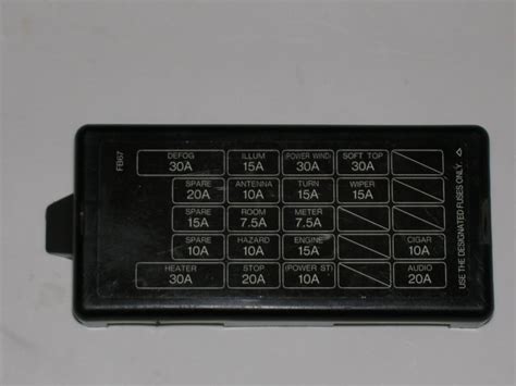 Fc Fuse Box Covers