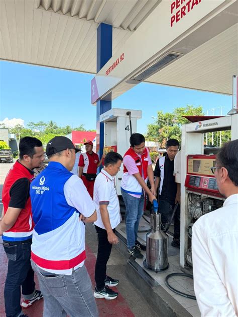 Pertamina Patra Niaga Regional Jawa Bagian Barat Uji Tera Spbu Di