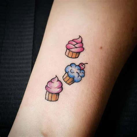 Cute Cupcake Tattoos