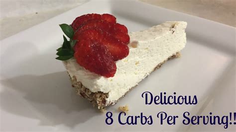 EASY Low Carb No Bake Cheesecake YouTube