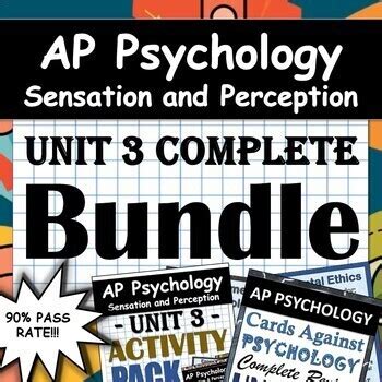 Ap Psychology Unit Full Unit Sensation And Perception Updates