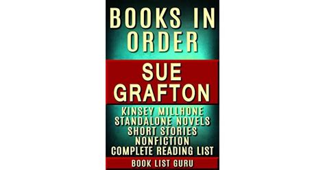 Sue Grafton Books in Order by Book List Guru