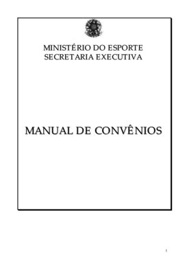 Preench Vel Dispon Vel Esporte Gov Manual De Conv Nios Minist Rio