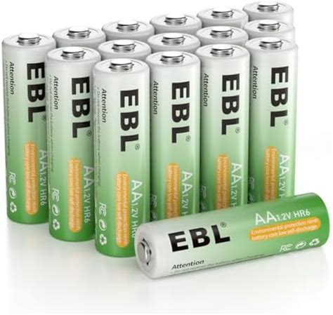 Ebl Aa Rechargeable Batteries Mah Counts High Performance