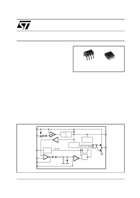 UC3843B Datasheet 1 15 Pages STMICROELECTRONICS HIGH PERFORMANCE