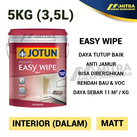 Jual Cat Tembok Interior Eksterior Jotun Milky Way Cream Broken