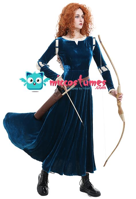 Brave Merida Costume Brave Costume Dress For Adult