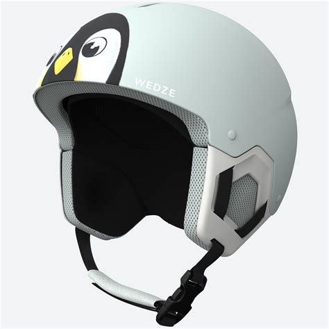 WEDZE Kids' Ski Helmet H-kid 500 Icy Blue - Penguin - Ski Helmets UK