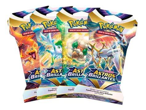 Cartas Pokémon Originales español X4 Astros Brillantes Cuotas sin