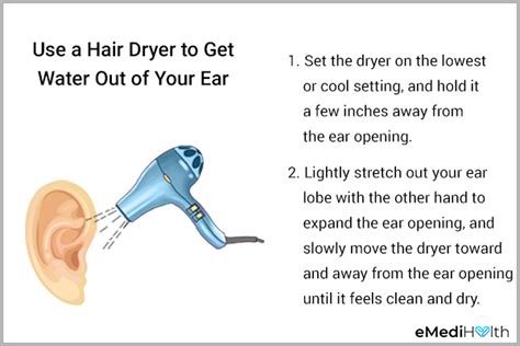 8 Ways To Get Water Out Of Your Ear Emedihealth