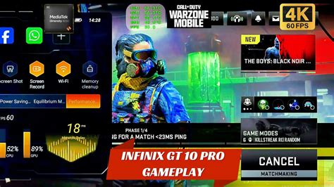 Infinix Gt Pro Warzone Mobile Smooth Gameplay Medium Graphics