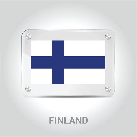 Finland flag design vector 13371753 Vector Art at Vecteezy