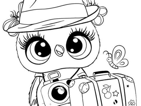 Owl Coloring Pages Free Printable