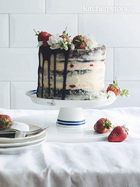 Chocolate Strawberry Naked Cake Recipe Kitchen Stories Recipe