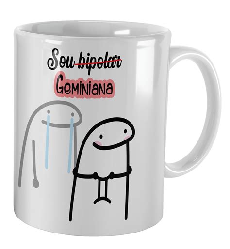 Caneca Flork Personalizada Signo Geminiana Elo