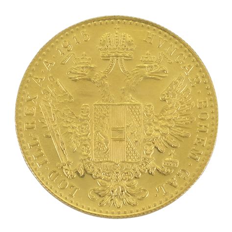 Best Value 1 Ducat Austrian Gold Coin Franz Joseph I Restrike 1915