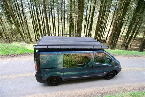 Amazing Swb Vivaro Camper Built With Beautiful Reclaimed Woods And Roof