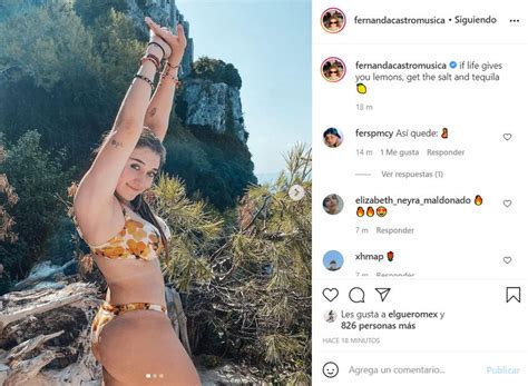 Fernanda Castro posa en bikini en su versión más atrevida
