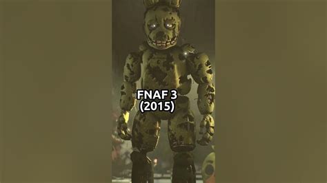 The Evolution Of William Afton 2014 2023 Shorts Fnaf Fnafedit