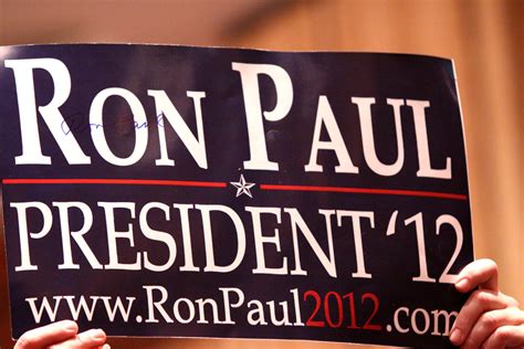 ron paul  sign sign  ron paul   cpac   flickr