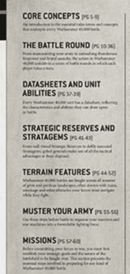 Hidden in Plain Sight: 10th Edition Warhammer 40k Core Rules