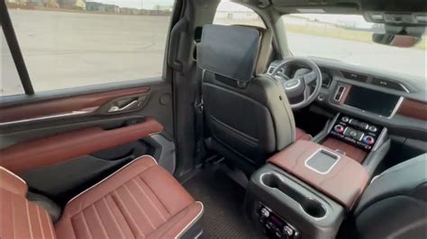 2023 Gmc Yukon Denali Ultimate Interior Youtube