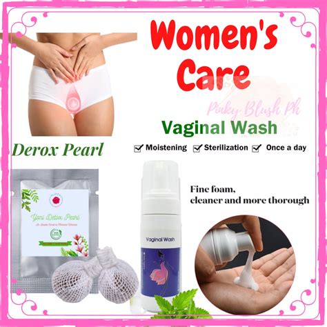 Natural Organic Vaginal Detox Pearls And Femine Wash Womb Wellness