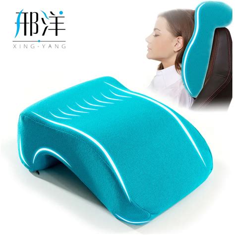 33 24 13 Nap Pillow Slow Rebound Memory Foam Breathable Lunch Break Pillow Travel Office Table